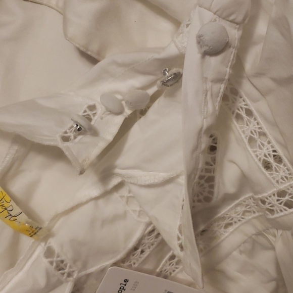 NWT free people blouse Boho Cottage Core Style - Picture 5 of 6